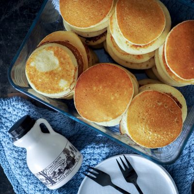 Glutenfrie amerikanske pandekager