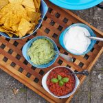 Nachos over bål