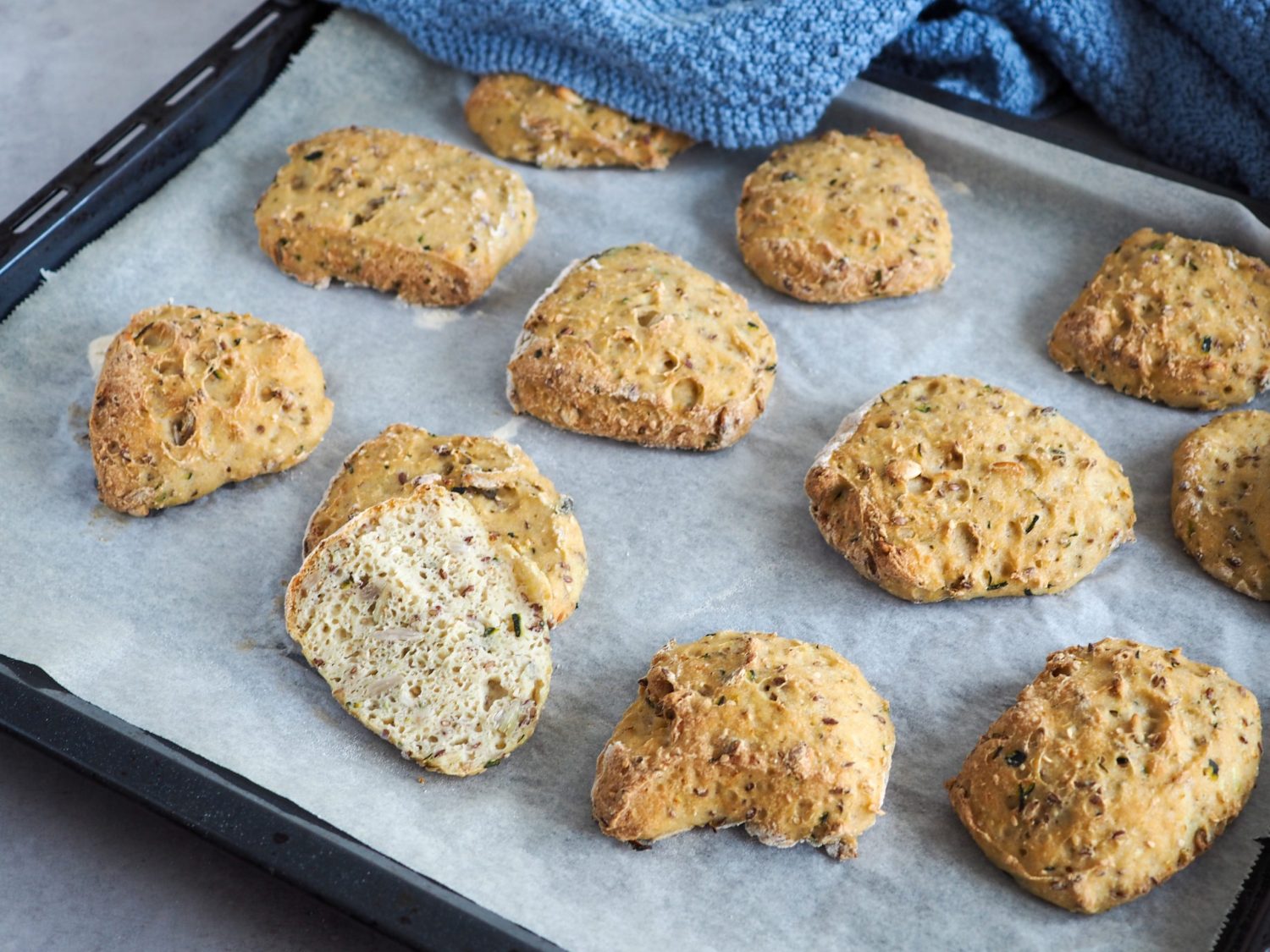 Glutenfrie boller med squash